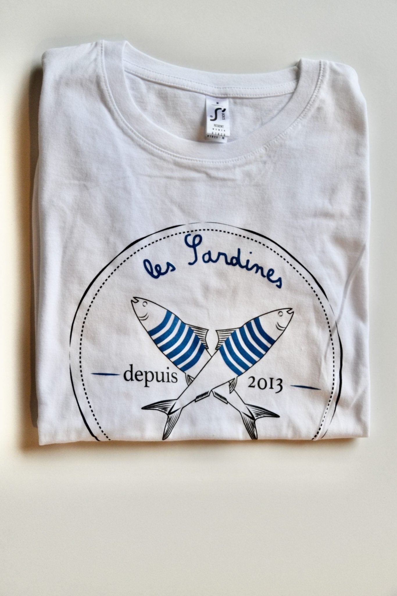 Sardine depuis 2013 - Blanc - Les sardines